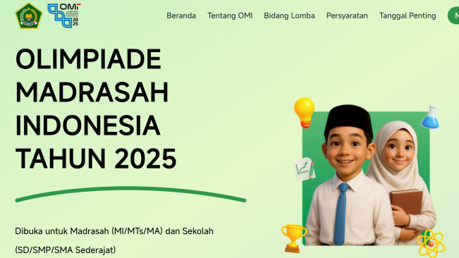 Tangkapan layar laman OMI Kemenag. [Istimewa]